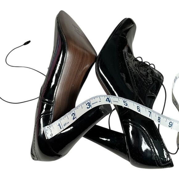 Stuart Weitzman Black Patent Leather Heels –Size 8 Made in Spain New Without Box - Picture 11 of 12